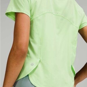 lululemon athletica Mint Green Short Sleeve Top
